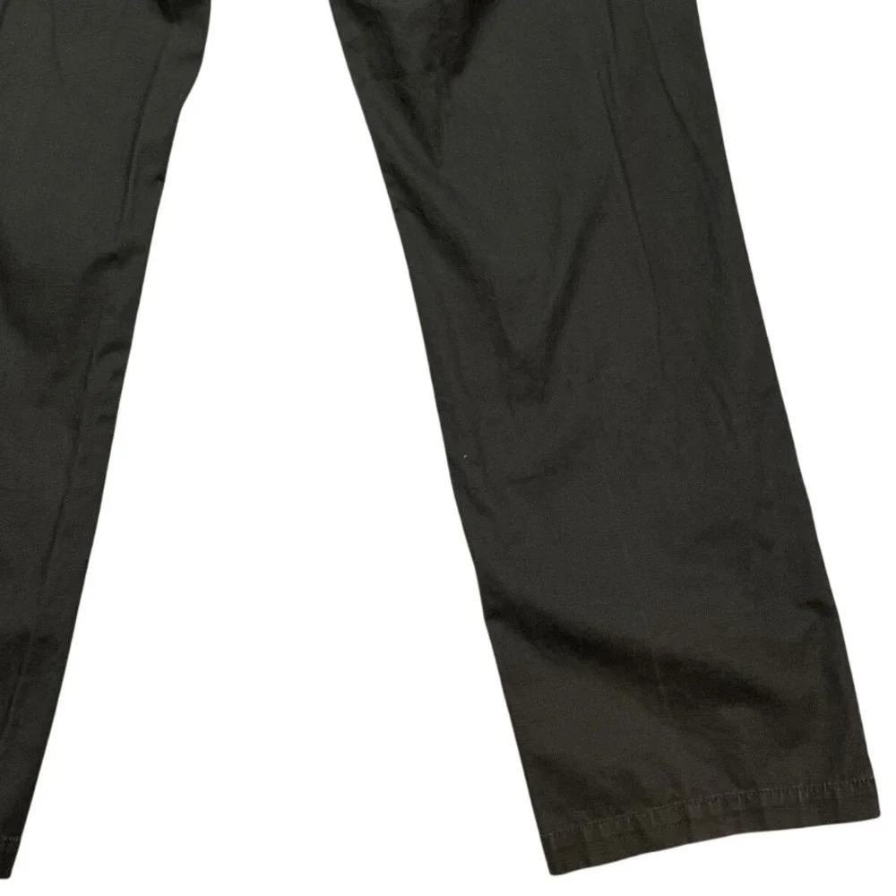 Banana Republic Gavin Pants Men 36x34 Brown Straight Leg Flat Front Chinos Twill